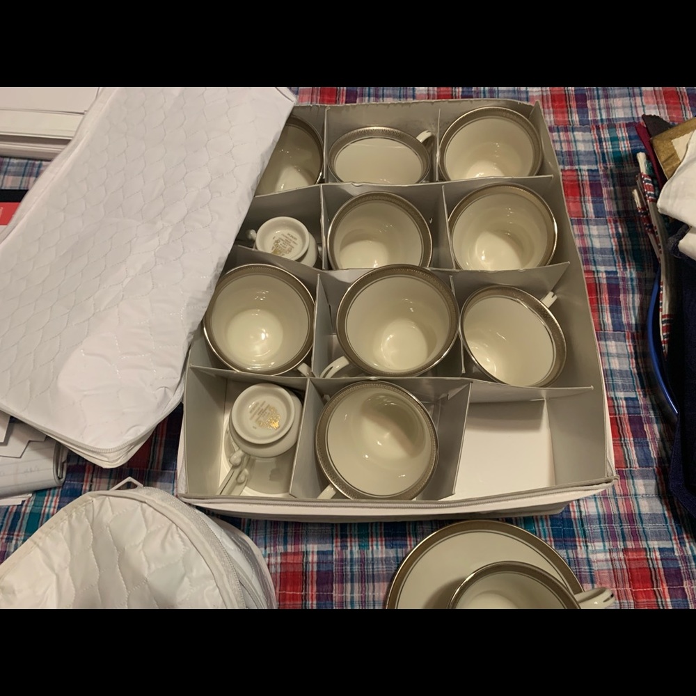 Pickard Geneva Cup and Saucers - set of 12